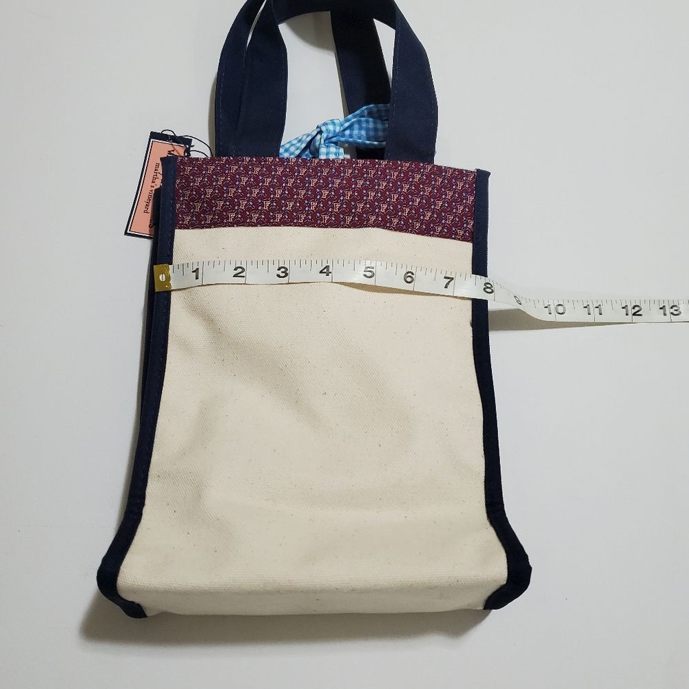 Vineyard Vines canvas bottle carrier tote bag new with tags NWT - Picture 6 of 8